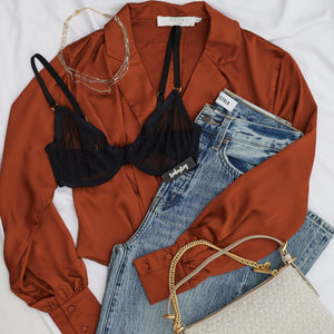 The Bella Bralette - Black
